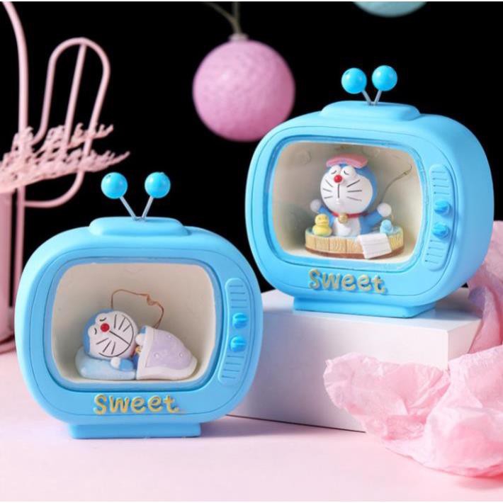 Đèn ngủ Tivi DORAEMON Trang Trí Phòng Ngủ Siêu Dễ Thương