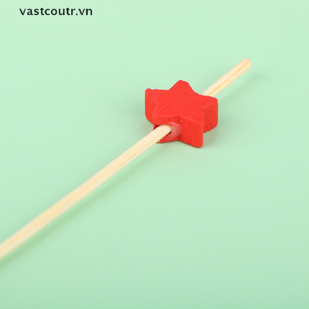 Set 100 Que Tre Xiên Trái Cây / Thức Ăn Tiện Dụng