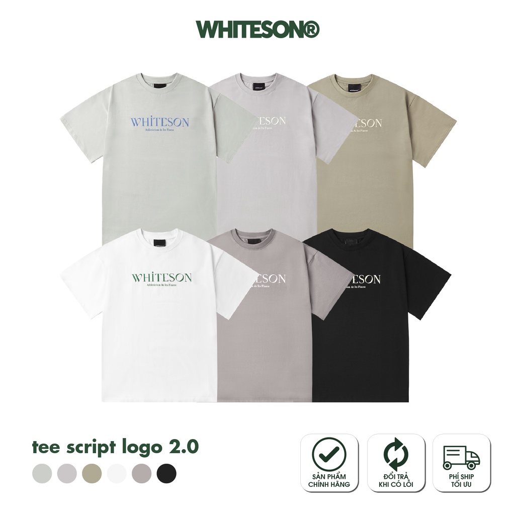 ÁO TEE SCRIPT LOGO 2.0