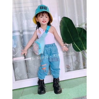 Áo lệch vai cho bé