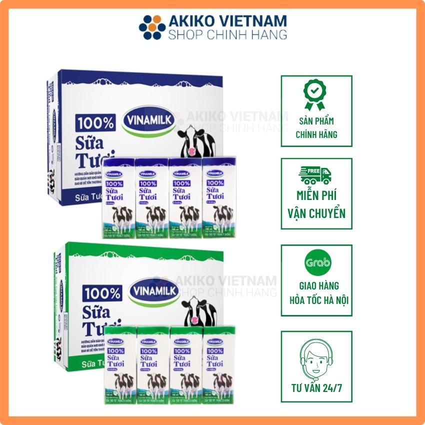 Sữa Vinamilk ❤FREESHIP ❤Sữa Tươi ít Đường 180ml/48hộp - Sữa ít đường ,vinamilk