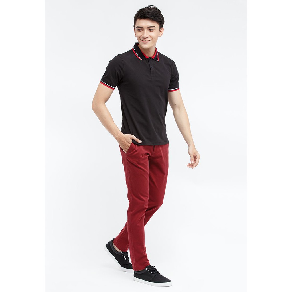 Quần khaki Novelty màu đỏ NQKMMDNCSF1608860