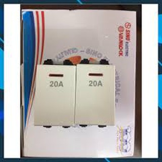 Công tắc 20A có đèn S18CC Sino