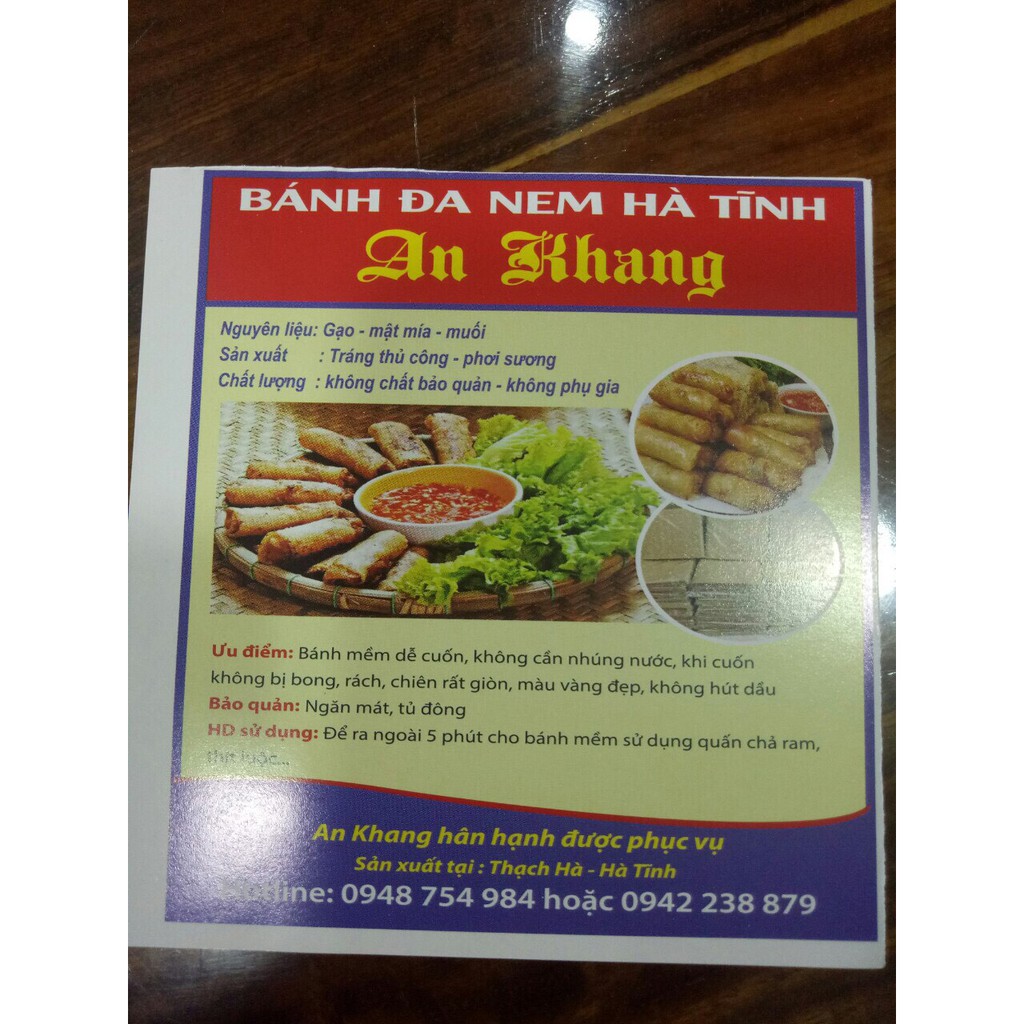 Bánh đa nem Hà Tĩnh AN KHANG