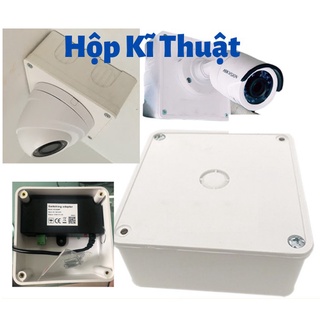 Hộp kỹ thuật đựng nguồn camera chống nước - Hộp kĩ thuật âm tường