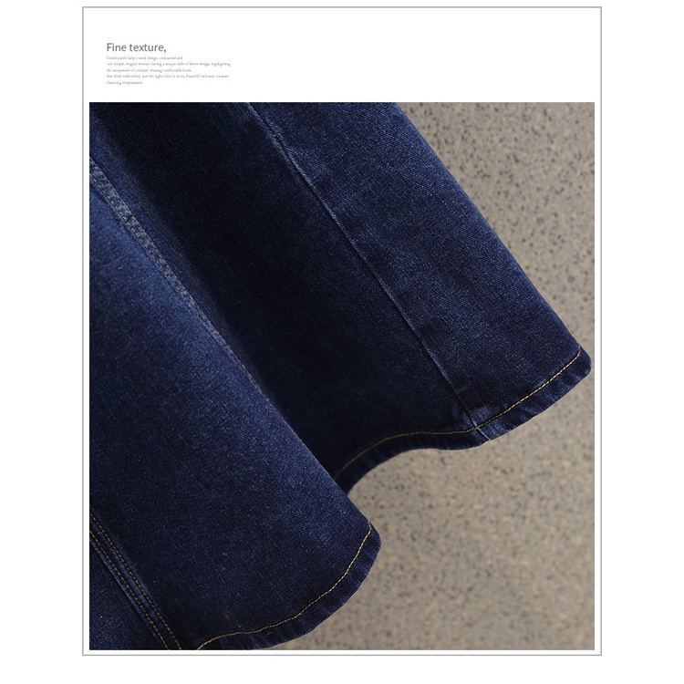 C1231K Chân váy jean xoè nữ hè cho người mập hàng nhập