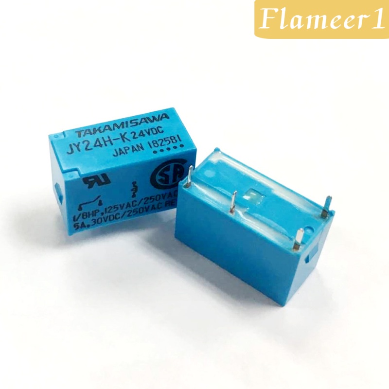 Bộ Rơ Le 1] Cuộn Dây 5A 24VDC 250VAC G6B-4BND Với Rơ Le JY24H-K