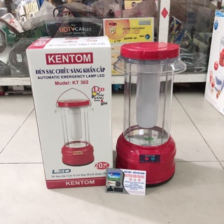 ĐÈN SẠC CHIẾU SÁNG KHẨN CẤP KENTOM KT302 LED