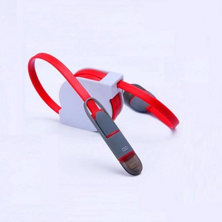 Dây sạc rút 2 trong 1 (Micro và Lightning)