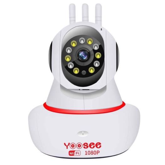 Camera Wifi Yoosee 3 Râu 3Mpx Full HD 1080P siêu nét có màu ban đêm BẢO HÀNH 5 NĂM