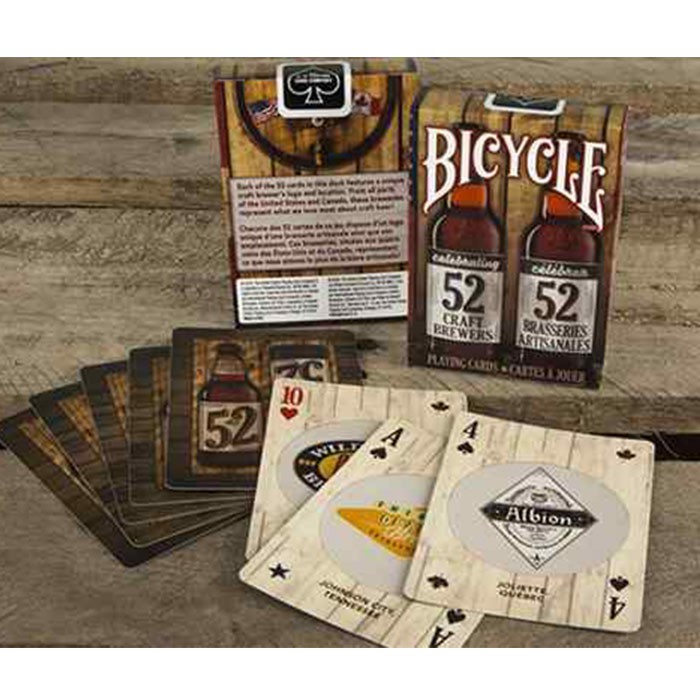Bài Mỹ cao cấp chính hãng: Bicycle Craft Beer V2 Deck by US Playing Card Co