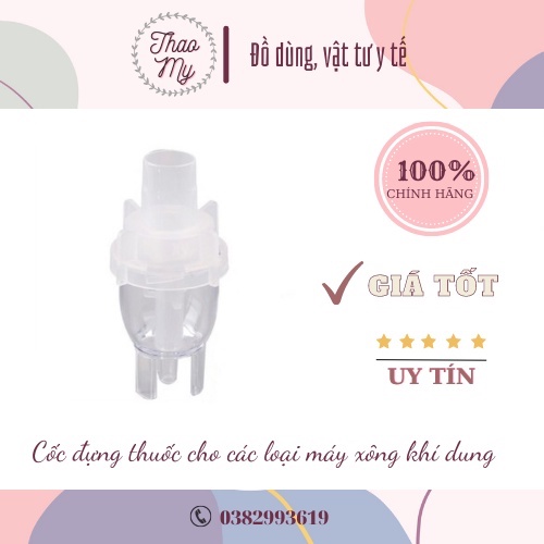 Cốc đựng thuốc dùng cho các loại máy xông khí dung