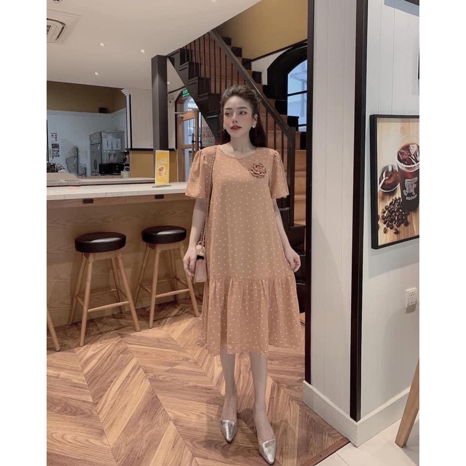 Váy bầu dáng xuông đuôi cá