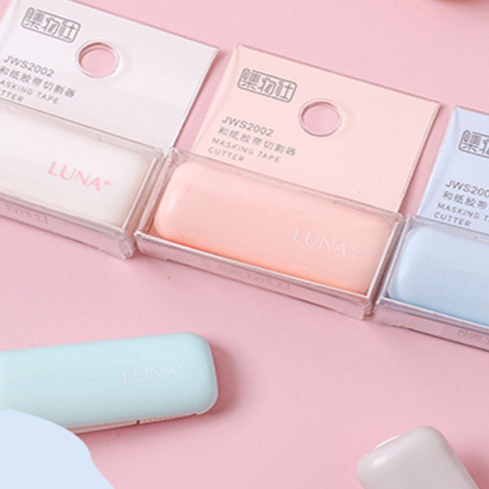 AUGUSTINA Cuộn Băng Keo Bằng Nhựa Mini Màu Sắc Ngọt Ngào Tiện Dụng DIY