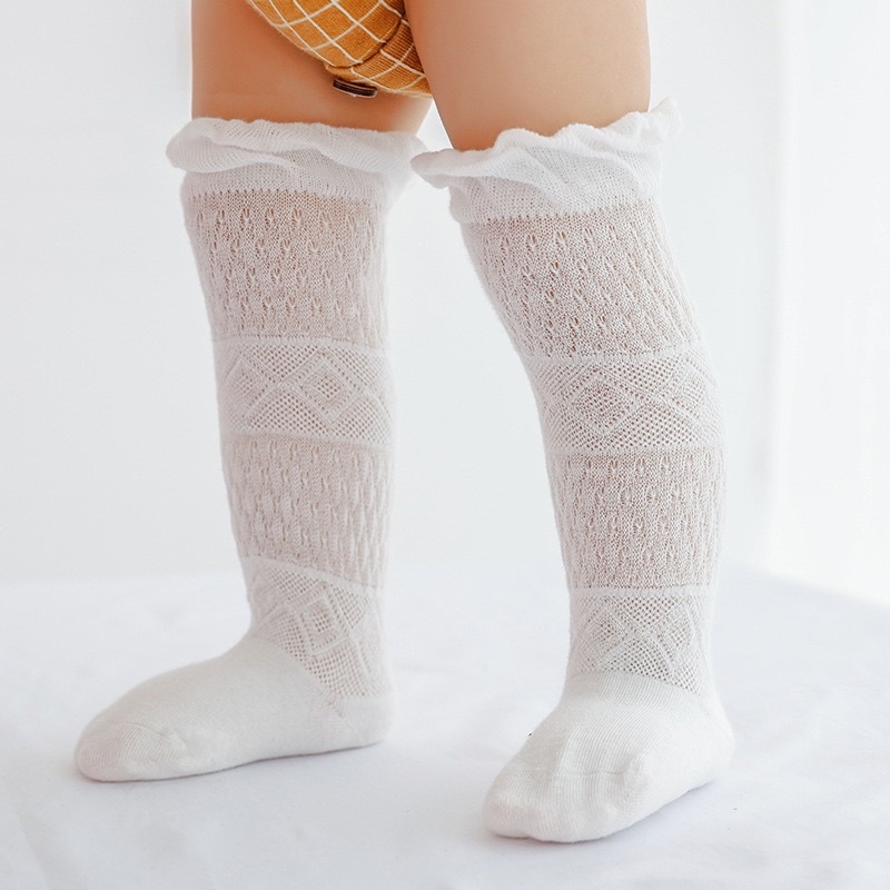 Tất Vớ Cổ Cao Qua Gối Cho Bé Trai Bé Gái - Tất Đùi Cho Bé