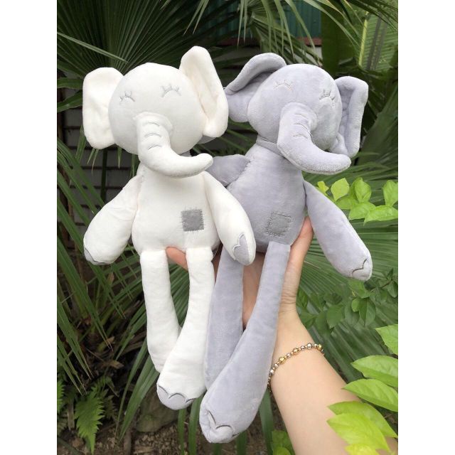 Thú bông voi con đáng yêu cho bé - Đồ chơi thú nhồi bông