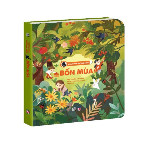 Sách tương tác - Khám phá thế giới nhỉ - Bốn mùa