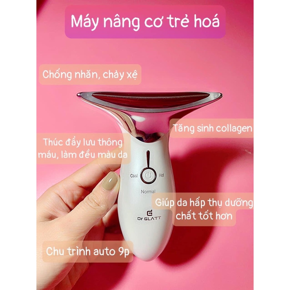 [HÀNG ĐỨC] Máy nâng cơ trẻ hoá da xoá nếp nhăn DR GLATT LIFA 2.0