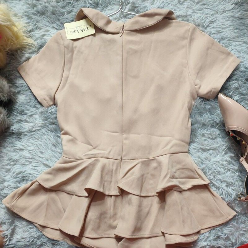 sét áo cổ vest tầng mix quần