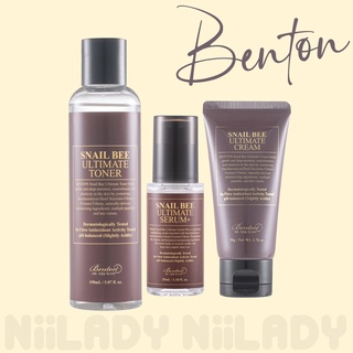 Dòng dưỡng tái tạo phục hồi da Benton SNAIL BEE ULTIMATE
