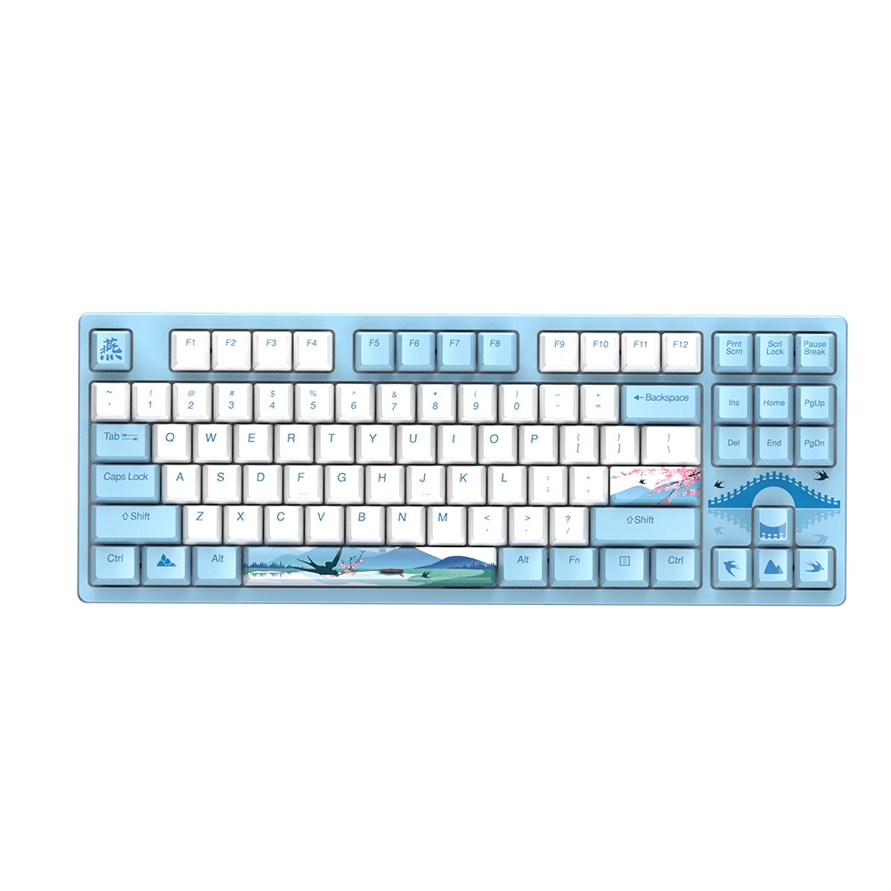 Bàn phím cơ Gaming DARE-U A87 SWALLOW_Cherry switch