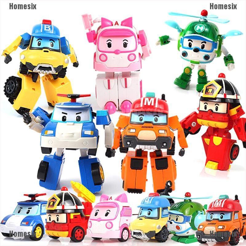 [HoMSI] Robocar Poli Robot Transform Car Baby Kids Car Toys Gift SUU