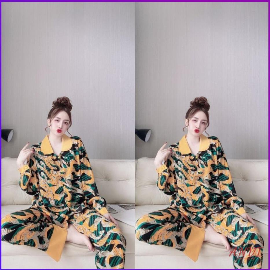 Đồ Ngủ Nữ Lụa Latin ANVI,  Bộ Ngủ Mặc Nhà Pijama Dễ Thương Thiết Kế Cao Cấp <62Kg . | BigBuy360 - bigbuy360.vn