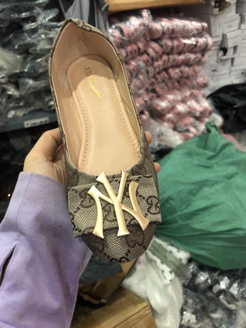 ] Giày búp bê khoá NY chất đẹp