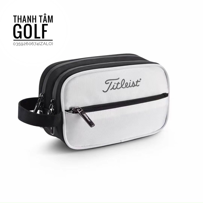 Túi cầm tay golf Titleist chất liệu vải dù bền đẹp