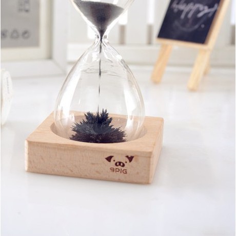 [VIDEO] Đồng Hồ Cát Trang Trí Đế Nam Châm Phong Cách Châu Âu