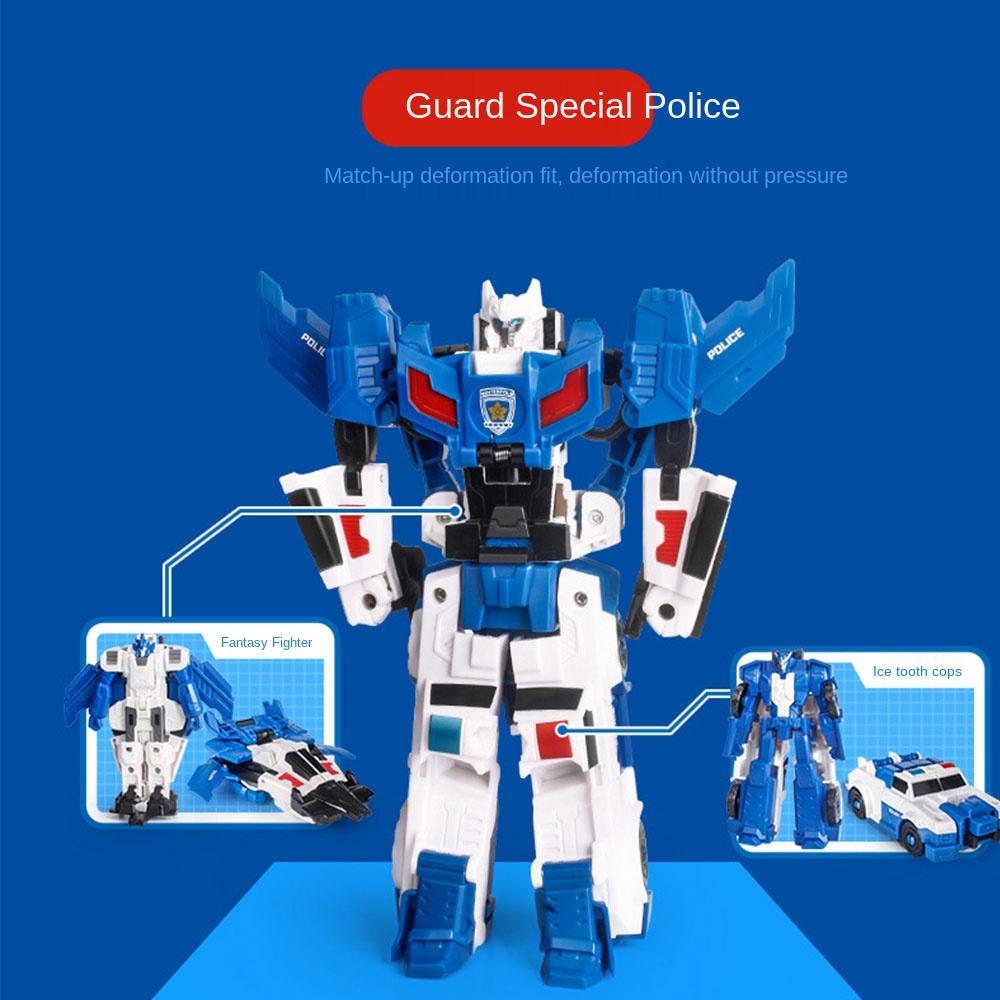 Đồ Chơi Mô Hình Robot Biến Hình Hai Trong Một Kích Thước Lớn Vừa Vặn Có Nam Châm Cho Bé Trai Gif