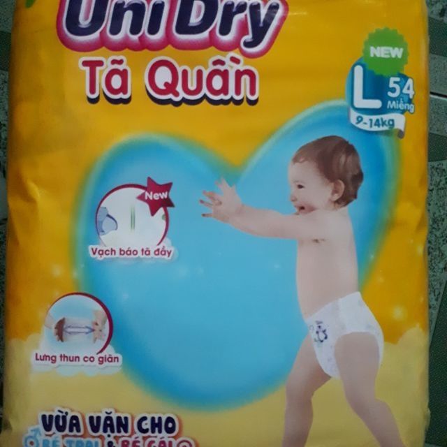 Bỉm quần Unidry M60/L54/XL48