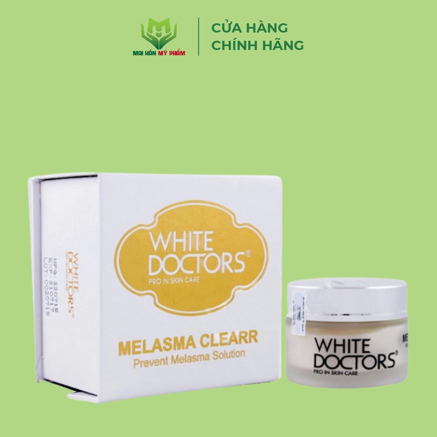 Kem giảm nám thể nhẹ White Doctors Melasma Clearr làm đều màu da 40g - Mỹ Phẩm Mai Hân