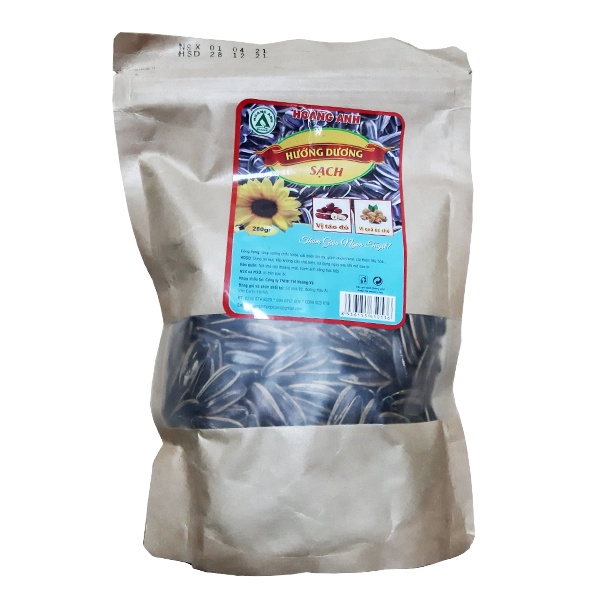Hướng dương sạch Hoàng Anh vị táo đỏ 280g