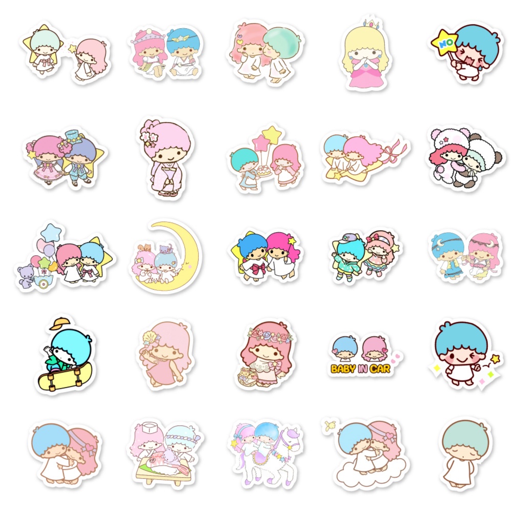 Bộ 50/25/10 Miếng Dán Trang Trí Chống Thấm Nước Họa Tiết Graffiti Độc Đáo