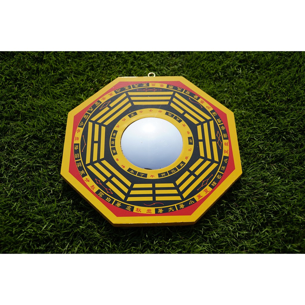 Gương bát quái gỗ lồi treo cửa trấn trạch - Nhiều cỡ | BigBuy360 - bigbuy360.vn