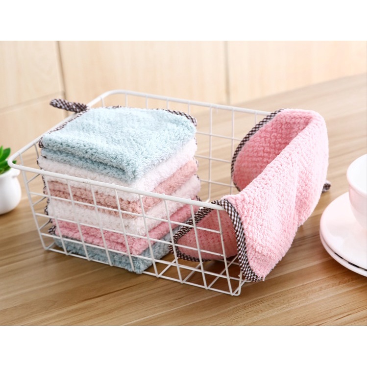 Khăn Vuông 25x25cm Lau Tay Nhà Bếp - Phòng tắm (STIHN)