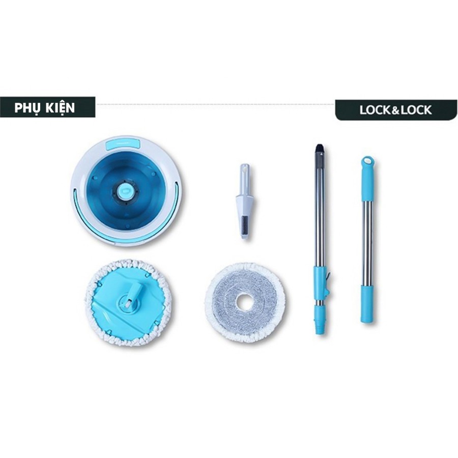 [LOCK&LOCK] BỘ CÂY LAU NHÀ THÔNG MINH LOCK&LOCK ETM494