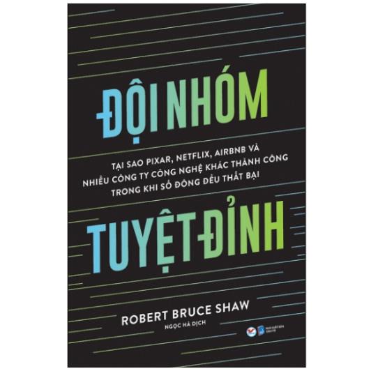 Sách Đội Nhóm Tuyệt Đỉnh - Tại sao Pixar, Netflix, Airbnb thành công - Tân Việt