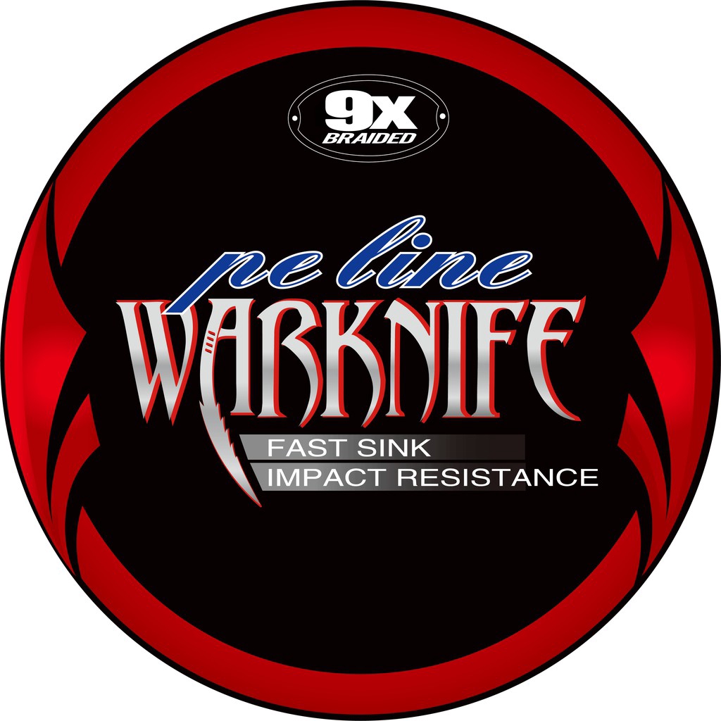 Warknife 9 Sợi 300M Cuộn Dây Câu Bện Cá Bằng X9 PE Siêu Bền Siêu Chắc ĐỦ SIZE