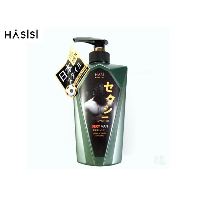 DẦU GỘI NƯỚC HOA HASI - Sexy Man Ultra Nourish Shampoo 380g