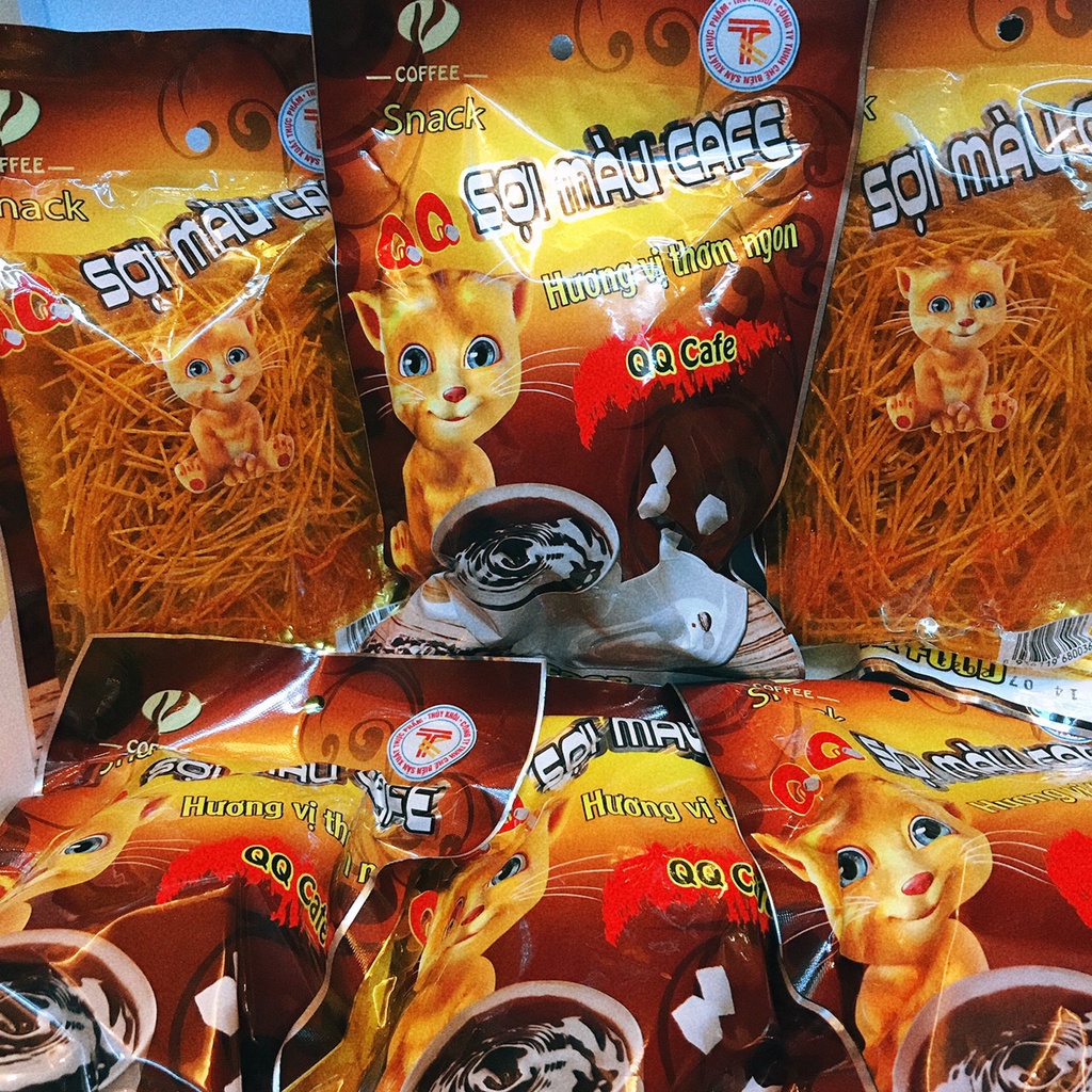 Combo 30 gói Cafe Sợi Màu Đồ Ăn Vặt Tuổi Thơ