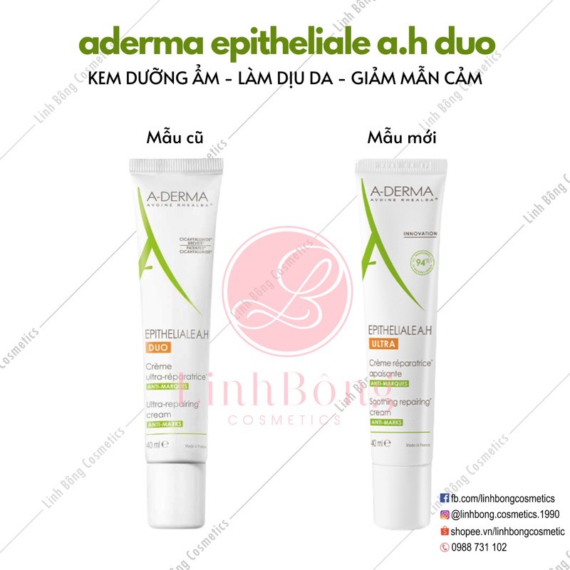 KEM PHỤC HỒI DA - GIẢM THÂM ADERMA DUO 40ML