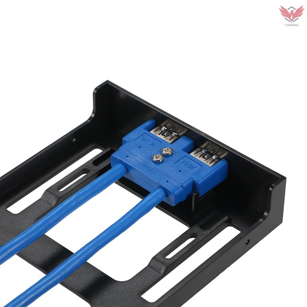 Dây Cáp Chuyển Đổi 2 Cổng Usb 3.0 20 Pin Sang Usb 3.0 60cm Cho Pc Desktop 2.5 | BigBuy360 - bigbuy360.vn