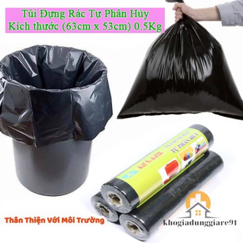 1 CUỘN TÚI ĐỰNG RÁC SINH HỌC TỰ PHÂN HỦY