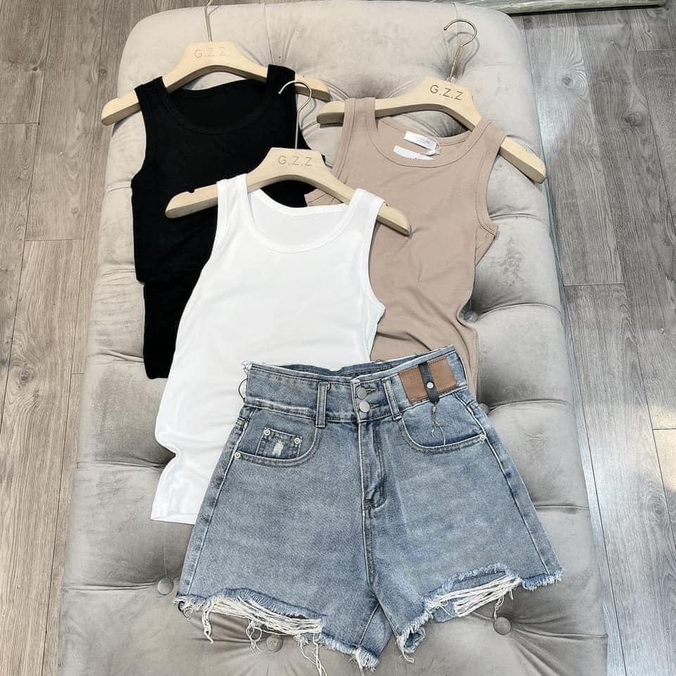 [Mã SKAMA06 giảm 8% tối đa 50K đơn 250K] Áo Ba lỗ Trơn Dáng Dài 3 Màu Hot Trend | BigBuy360 - bigbuy360.vn