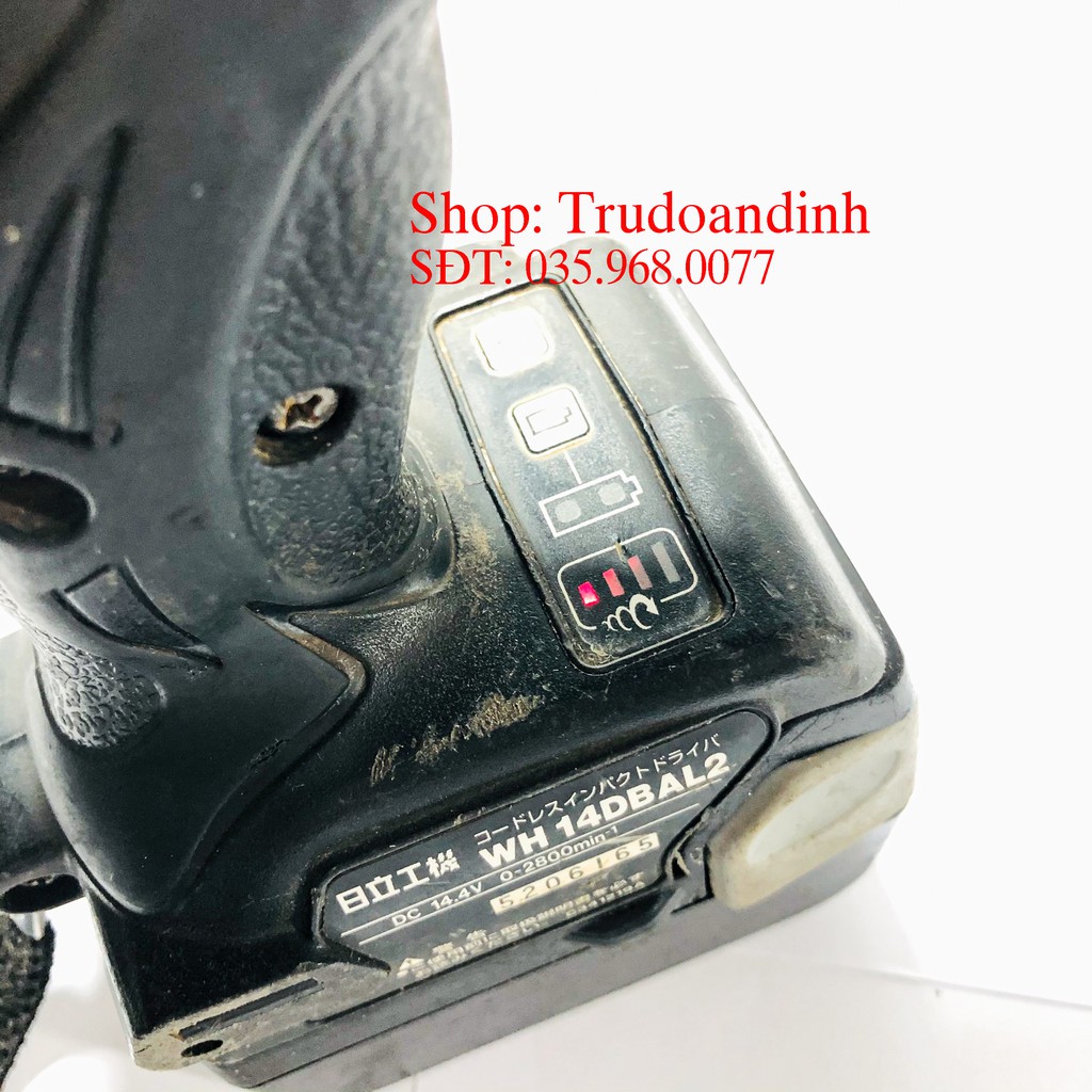 Máy bắn vít Hitachi 14v không chổi than - WH14DBAL