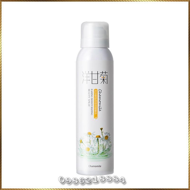 Toner dạng xịt dưỡng ẩm chiết xuất Hoa Cúc Caici Chamomile Beauty Spray CCS3