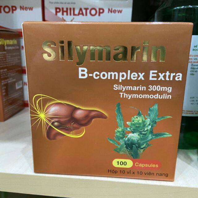 Viên bổ gan Silymarin B-Complex Extra (hộp 100 viên)