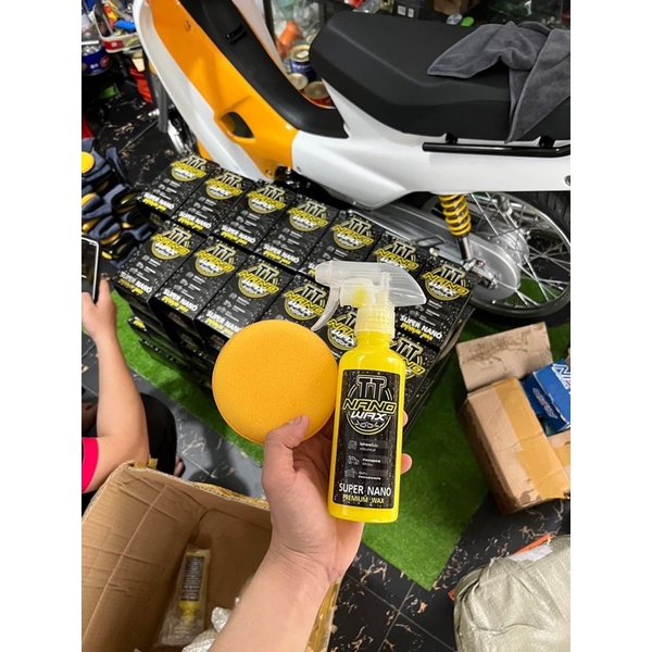 Chai phủ Nano TT Wax Thailand siêu bóng